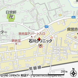 茨城県水戸市東赤塚2106周辺の地図