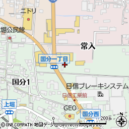 長野県上田市国分868周辺の地図