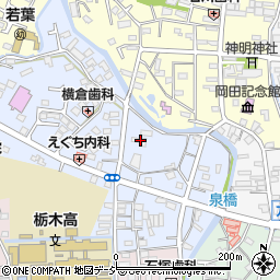 栃木県栃木市錦町10周辺の地図