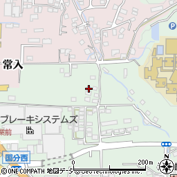 長野県上田市国分822-11周辺の地図