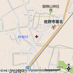 栃木県佐野市多田町3032周辺の地図