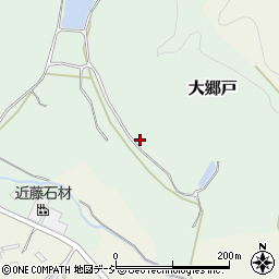 茨城県笠間市大郷戸1077周辺の地図