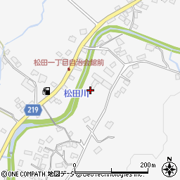 栃木県足利市松田町121-1周辺の地図