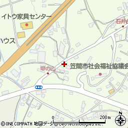 茨城県笠間市石井690周辺の地図