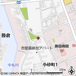 茨城県ひたちなか市小砂町周辺の地図