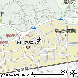 茨城県水戸市東赤塚2114周辺の地図