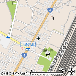 栃木県下野市小金井2924周辺の地図