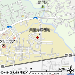 茨城県水戸市東赤塚4345周辺の地図