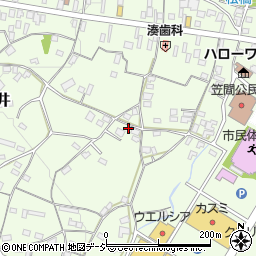 茨城県笠間市石井858周辺の地図