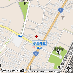 栃木県下野市小金井2870-1周辺の地図