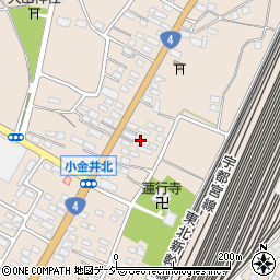 栃木県下野市小金井2919周辺の地図