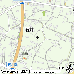 茨城県笠間市石井474周辺の地図