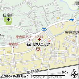茨城県水戸市東赤塚2107周辺の地図