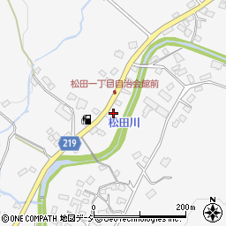 栃木県足利市松田町424-2周辺の地図