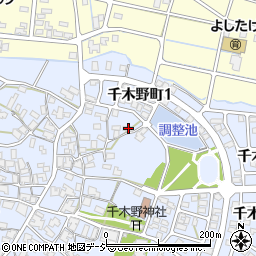 石川県小松市千木野町ワ73周辺の地図
