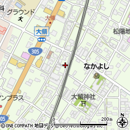 石川県小松市大領町（ハ）周辺の地図