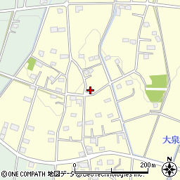 富田町吹地公民館周辺の地図