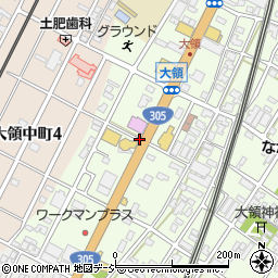 石川県小松市大領町ロ周辺の地図