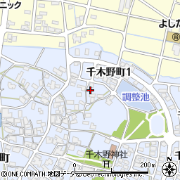 石川県小松市千木野町ワ66周辺の地図