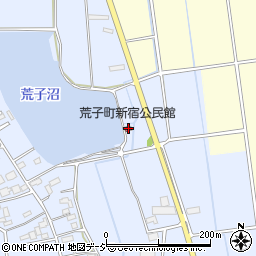 荒子町新宿公民館周辺の地図