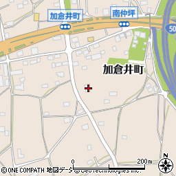 茨城県水戸市加倉井町340-1周辺の地図