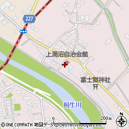 栃木県足利市小俣町1105-3周辺の地図