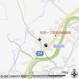 栃木県足利市松田町500-1周辺の地図