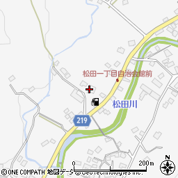 栃木県足利市松田町502周辺の地図