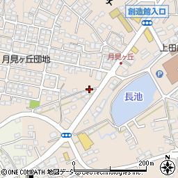 上田丸子線周辺の地図