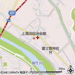 栃木県足利市小俣町1104周辺の地図