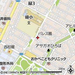 栃木県下野市緑周辺の地図
