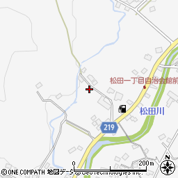 栃木県足利市松田町500-7周辺の地図