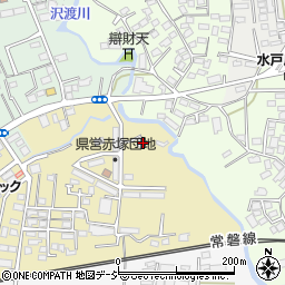 茨城県水戸市東赤塚4351周辺の地図