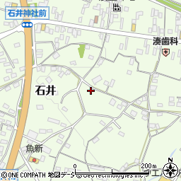茨城県笠間市石井864周辺の地図