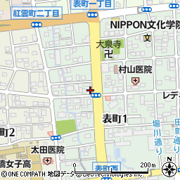 井口酒店周辺の地図