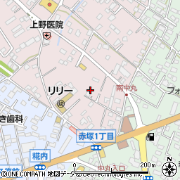 茨城県水戸市中丸町259周辺の地図