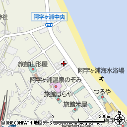 茨城県ひたちなか市阿字ケ浦町85周辺の地図