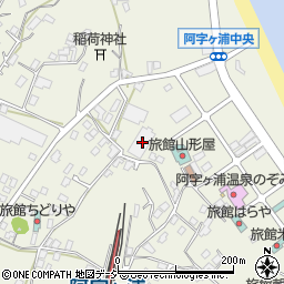 茨城県ひたちなか市阿字ケ浦町191-1周辺の地図