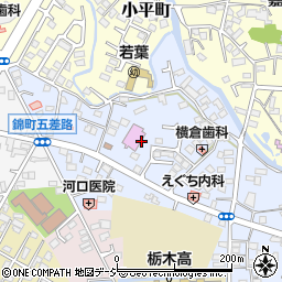 栃木県栃木市錦町7周辺の地図