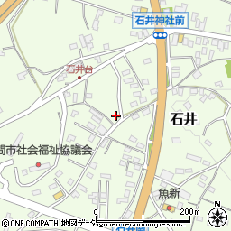 茨城県笠間市石井757周辺の地図