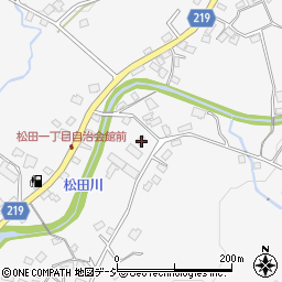 栃木県足利市松田町170周辺の地図