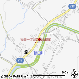 栃木県足利市松田町419周辺の地図
