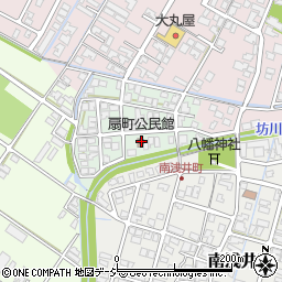 扇町公民館周辺の地図