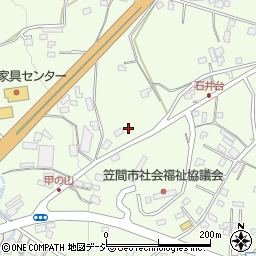 茨城県笠間市石井1497周辺の地図