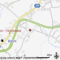 栃木県足利市松田町177周辺の地図