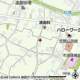 茨城県笠間市石井893周辺の地図