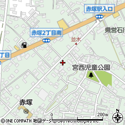 ディアナ　水戸赤塚店周辺の地図