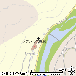 石川県白山市若原町甲周辺の地図