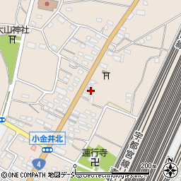 栃木県下野市小金井2913-2周辺の地図