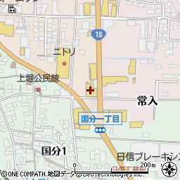 トヨタレンタリース長野上田店周辺の地図
